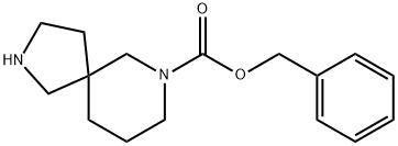 N-CBZ-2,7-diazaspiro[4.5]decane Struktur