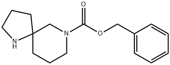 1,7-Diazaspiro[4.5]decane-7-carboxylic acid, phenylMethyl ester Struktur