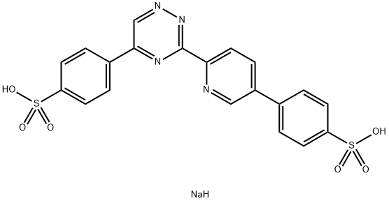 3-(4-PHENYL-2-PYRIDYL)-5-PHENYL-1,2,4-TRIAZINE DISULFONIC ACID, DISODIUM SALT Struktur