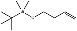 BUT-3-ENYLOXY-TERT-BUTYL-DIMETHYL-SILANE Struktur