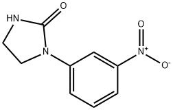 1-(3-NITROPHENYL)IMIDAZOLIDIN-2-ONE Struktur