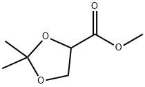 1,3-Dioxolane-4-carboxylicacid,2,2-dimethyl-,methylester(9CI) Struktur