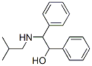 N-isobutyl-1,2-diphenylethanolamine Struktur