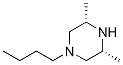 Piperazine, 1-butyl-3,5-dimethyl-, cis- (9CI) Struktur