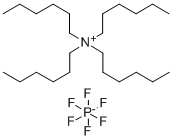 TETRAHEXYLAMMONIUM HEXAFLUOROPHOSPHATE Struktur