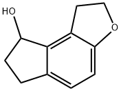 2,6,7,8-tetrahydro-1H-indeno[5,4-b]furan-8-ol Struktur