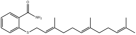 Farnesyl Thiosalicylic Acid Amide Struktur