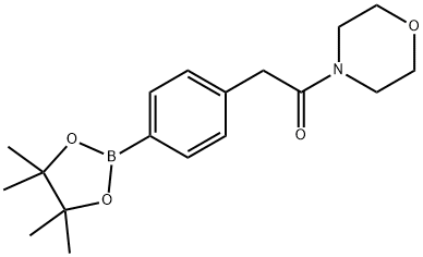 1-嗎啉-2-(4-苯基頻那醇酯)乙酮, 1092563-23-9, 結(jié)構(gòu)式