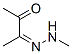 2,3-Butanedione, mono(methylhydrazone) (9CI) Struktur