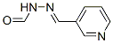 3-Pyridinecarboxaldehyde,formylhydrazone(9CI) Struktur