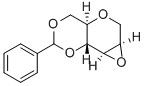 1,5:2,3-DIANHYDRO-4,6-O-BENZYLIDENE-D-MANNITOL Struktur