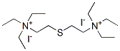 triethyl-[2-(2-triethylammonioethylsulfanyl)ethyl]azanium diiodide Struktur