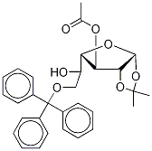 3-Acetyl-1,2-O-isopropylidene-6-O-trityl-α-D-galactofuranose