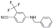 4-(benzylaMino)-2-(trifluoroMethyl)benzonitrile Struktur