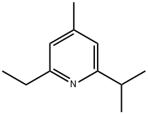 Pyridine, 2-ethyl-4-methyl-6-(1-methylethyl)- (9CI) Struktur