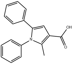 2-METHYL-1,5-DIPHENYL-1H-PYRROLE-3-CARBOXYLIC ACID price.