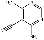 4,6-二氨基嘧啶-5-腈, 109831-70-1, 結(jié)構(gòu)式