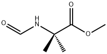 Alanine, N-formyl-2-methyl-, methyl ester (9CI) Struktur