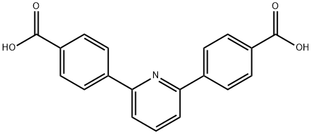 2,6-Di(4-carboxyphenyl)pyridine Struktur