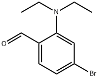 4-BroMo-2-(diethylaMino)benzaldehyde Struktur