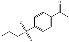 4-PROPYLSULFONYLACETOPHENONE Struktur