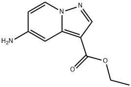 Ethyl 5-AMinoopyrazolo[1,5-a]pyridine-3-carboxylate Structure