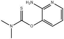 Carbamothioic acid, dimethyl-, O-(2-amino-3-pyridinyl) ester (9CI) Struktur