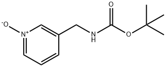 CARBAMIC ACID, N-[(1-OXIDO-3-PYRIDINYL)METHYL]-, 1,1-DIMETHYLETHYL ESTER Struktur