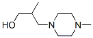 1-Piperazinepropanol,-bta-,4-dimethyl-(6CI) Struktur