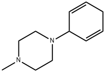 Piperazine, 1-(2,5-cyclohexadien-1-yl)-4-methyl- (9CI) Struktur