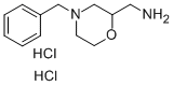 C-(4-PHENETHYL-MORPHOLIN-2-YL)-METHYLAMINE DIHYDROCHLORIDE Struktur