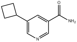 5-cyclobutylnicotinaMide Struktur