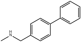 N-(1,1'-biphenyl-4-ylmethyl)-N-methylamine Struktur