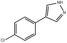 4-(4-CHLOROPHENYL)-1H-PYRAZOLE
 Struktur