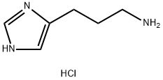 3-(1H-IMIDAZOL-4-YL)-PROPYLAMINE HCL Struktur