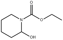 1-Piperidinecarboxylic  acid,  2-hydroxy-,  ethyl  ester Struktur