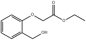 (2-HYDROXYMETHYL-PHENOXY)-ACETIC ACID ETHYL ESTER Struktur