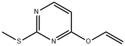 Pyrimidine, 4-(ethenyloxy)-2-(methylthio)- (9CI) Struktur