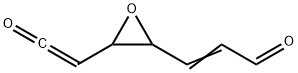 2-Propenal, 3-[3-(oxoethenyl)oxiranyl]- (9CI) Struktur