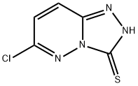 6-CHLORO[1,2,4]TRIAZOLO[4,3-B]PYRIDAZINE-3-THIOL Struktur