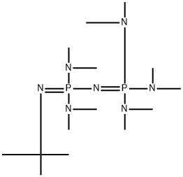 1-TERT-BUTYL-2,2,4,4,4-PENTAKIS(DIMETHYLAMINO)-2LAMBDA5,4LAMBDA5-CATENADI(PHOSPHAZENE) Struktur