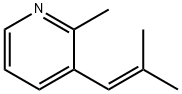 Pyridine, 2-methyl-3-(2-methyl-1-propenyl)- (9CI) Struktur