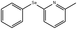 6-methyl-2-pyridyl phenyl selenide Struktur