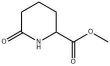 METHYL 6-OXOPIPERIDINE-2-CARBOXYLATE Struktur