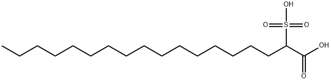 2-Sulfooctadecanoic Struktur