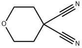 dihydro-2H-pyran-4,4(3H)-dicarbonitrile Struktur