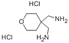 (TETRAHYDRO-2H-PYRAN-4,4-DIYL)DIMETHANAMINE Struktur