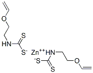 (2-ethenoxyethylamino)methanedithioate, zinc(+2) cation Struktur