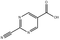 2-cyanopyriMidine-5-carboxylic acid Struktur