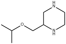 Piperazine, 2-[(1-methylethoxy)methyl]- (9CI) Struktur